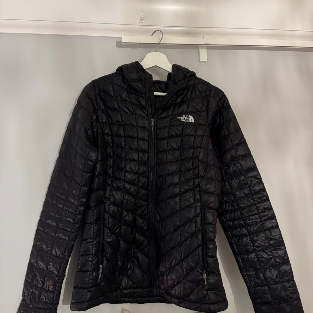 The North Face Black Puffer Jacket Lightweight Insulated
